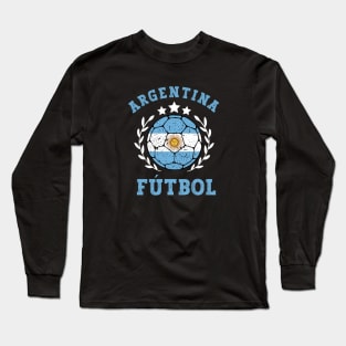 Argentina Fútbol Long Sleeve T-Shirt